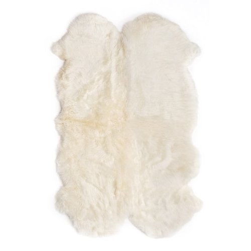 Tapis en peaux de mouton